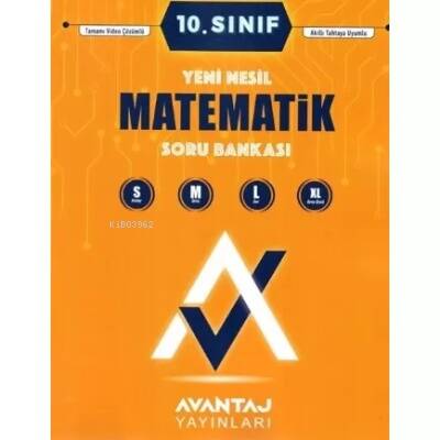 Avantaj Yayınları 10.Sınıf Matematik Soru Bankası - 1