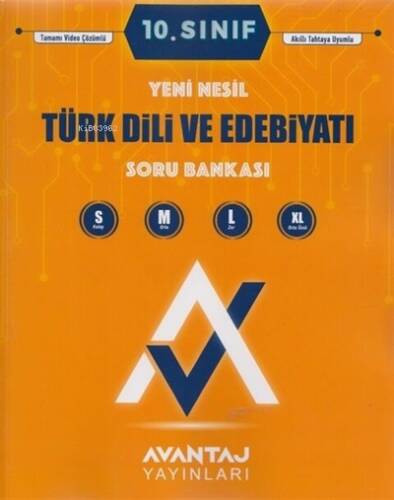 Avantaj Yayınları 10.Sınıf Türk Dili ve Edebiyatı Soru Bankası - 1