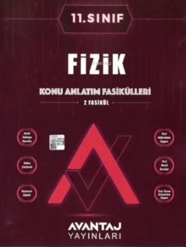 Avantaj Yayınları 11.Sınıf Fizik Konu Anlatım Fasikülleri - 1