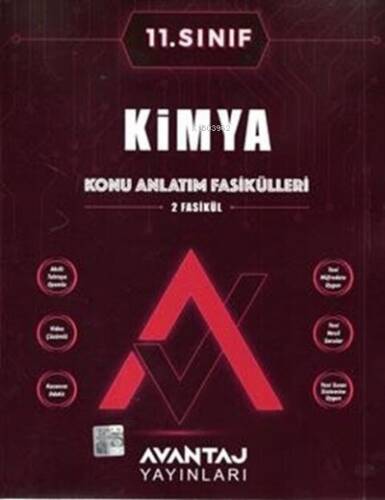 Avantaj Yayınları 11.Sınıf Kimya Konu Anlatım Fasikülleri - 1