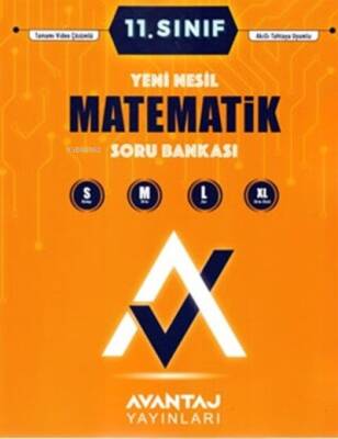 Avantaj Yayınları 11.Sınıf Matematik Soru Bankası - 1