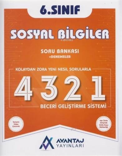 Avantaj Yayınları 6.Sınıf Sosyal Bilgiler Soru Bankası - 1