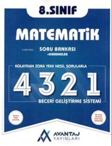 Avantaj Yayınları 8.Sınıf Matematik Soru Bankası - 1