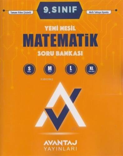 Avantaj Yayınları 9.Sınıf Matematik Soru Bankası - 1