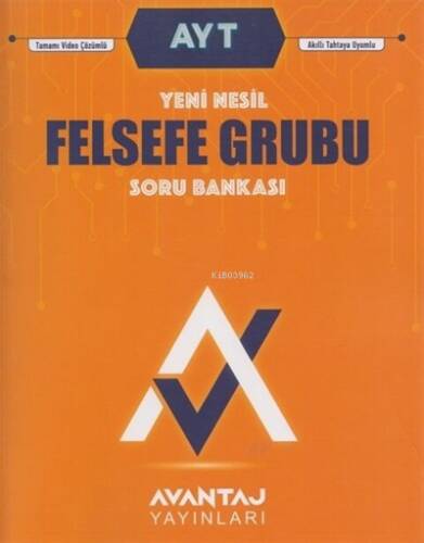 Avantaj Yayınları AYT Felsefe Grubu Soru Bankası - 1