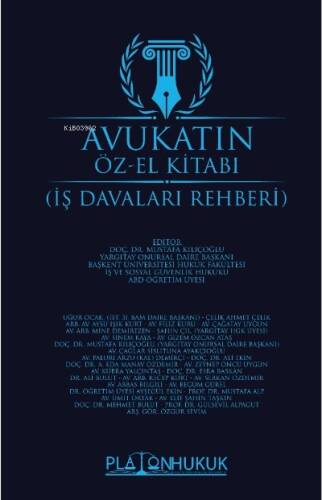 Avukatın Öz-El Kitabı (İş Davaları Rehberi) - 1