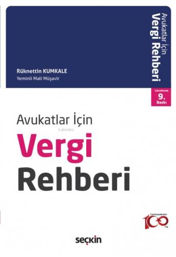 Avukatlar İçin Vergi Rehberi - 1