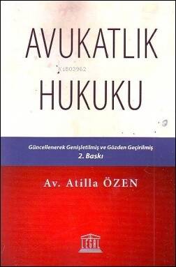 Avukatlık Hukuku - 1