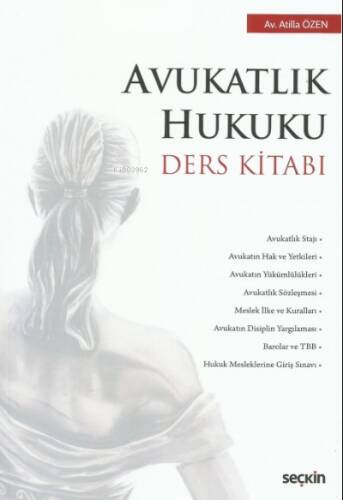 Avukatlık Hukuku Ders Kitabı - 1