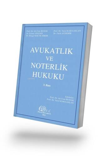 Avukatlık ve Noterlik Hukuku - 1