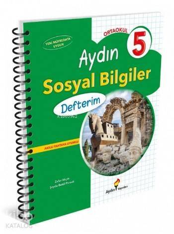 Aydın Yayınları 5. Sınıf Sosyal Bilgiler Defterim Aydın - 1