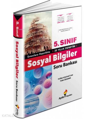 Aydın Yayınları 5. Sınıf Sosyal Bilgiler Soru Bankası Aydın - 1