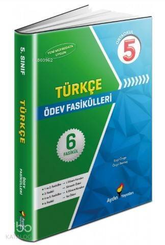 Aydın Yayınları 5. Sınıf Türkçe Ödev Fasikülleri Aydın - 1