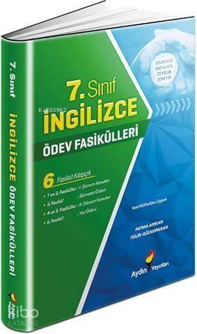 Aydın Yayınları 7. Sınıf İngilizce Ödev Fasikülleri Aydın - 1