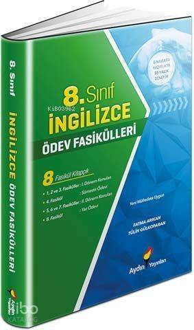 Aydın Yayınları 8. Sınıf LGS İngilizce Ödev Fasikülleri Aydın - 1