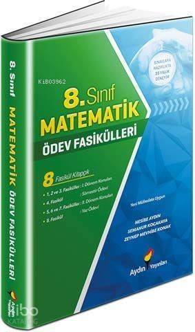 Aydın Yayınları 8. Sınıf LGS Matematik Ödev Fasikülleri Aydın - 1