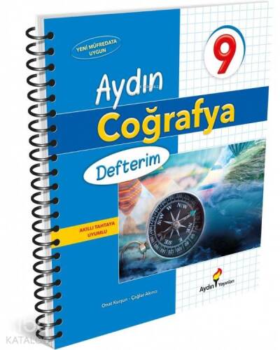 Aydın Yayınları 9. Sınıf Coğrafya Defterim Aydın - 1