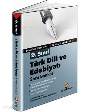 Aydın Yayınları 9. Sınıf Türk Dili ve Edebiyatı Soru Bankası Aydın - 1