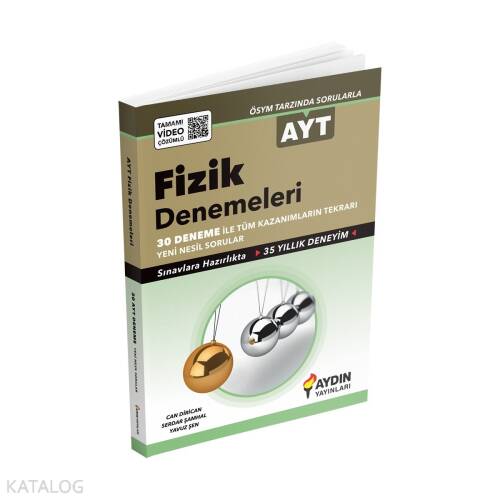 Aydın Yayınları AYT Fizik 30 Deneme - 1