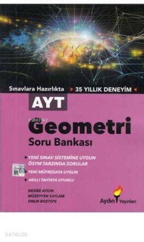 Aydın Yayınları AYT Geometri Soru Bankası Aydın - 1