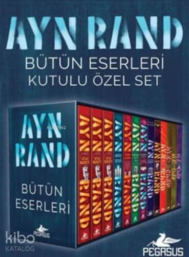 Ayn Rand Bütün Eserleri Kutulu Özel Set (13 Kitap Takım) - 1