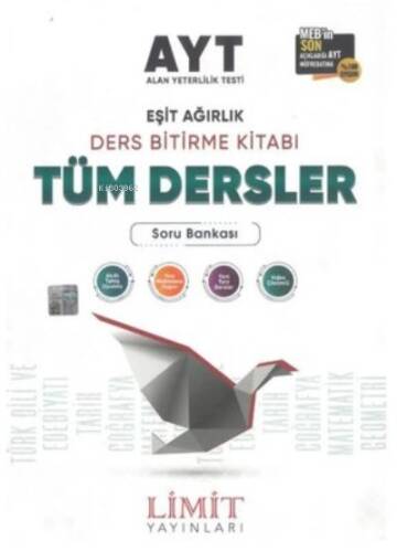 AYT 1.Dönem Eşit Ağırlık Ders Bitirme Seti Tüm Dersler Soru Bankası - 1