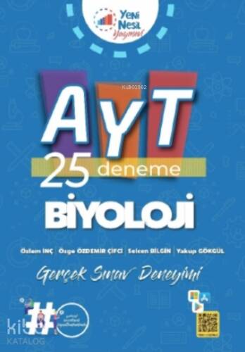 Ayt Biyoloji 25 Deneme Sınavı - 1