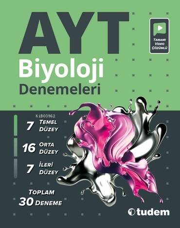 AYT Biyoloji Denemeleri - 1