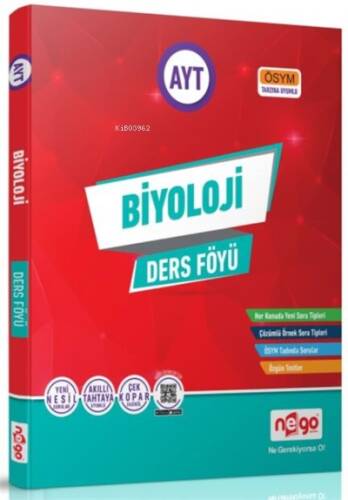 AYT Biyoloji Ders Föyü - 1