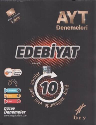 AYT - Branş Denemeleri - Edebiyat (10 lu) - 1