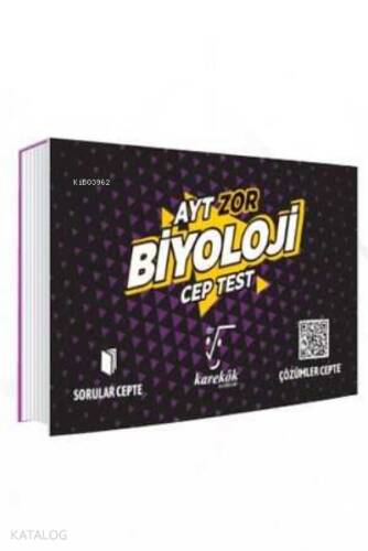 Ayt Cep Test Biyoloji Zor - 1