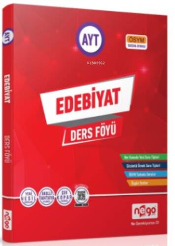 AYT Edebiyat Ders Föyü - 1