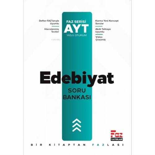 AYT Edebiyat Soru Bankası Faz Yayınları - 1