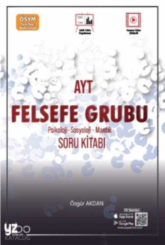 AYT Felsefe Grubu Psikoloji-Sosyoloji-Mantık Soru Kitabı - 1