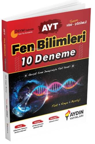 AYT Fen Bilimleri 10 Deneme - 1