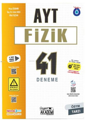 AYT – Fizik – 41 Deneme – 2024 - 1