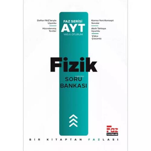 AYT Fizik Soru Bankası Faz Yayınları - 1