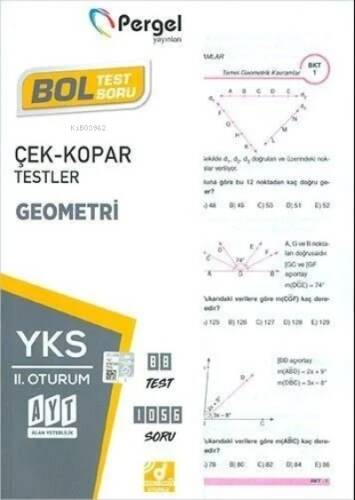 AYT İkinci Oturum Geometri Yaprak Test Pergel Yayınları - 1