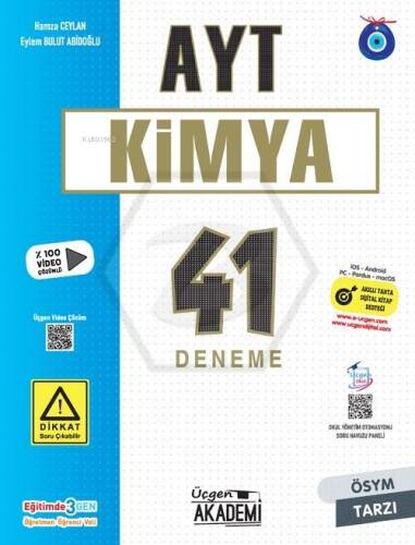 AYT - Kimya- 41 Deneme - 2024 - 1