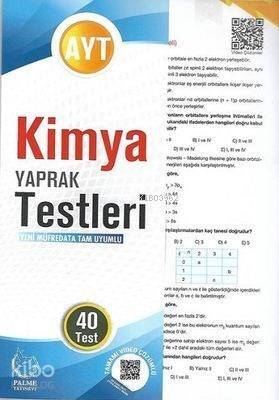 AYT Kimya Yaprak Testleri 40 Test - 1