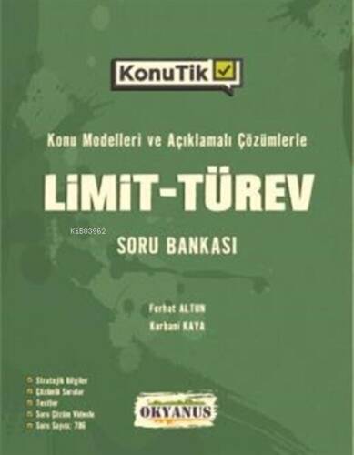 Ayt KonuTik Limit - Türev Soru Bankası - 1