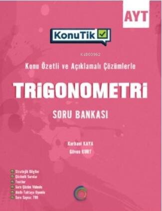 Ayt KonuTik Trigonometri Soru Bankası - 1