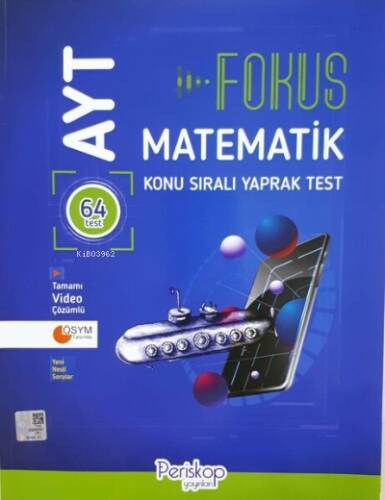 AYT Matematik Fokus Konu Sıralı Yaprak Test - 1