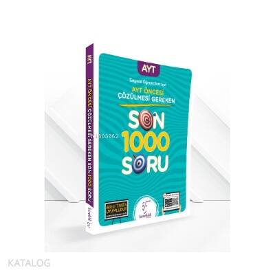 AYT Öncesi Çözülmesi Gereken Son 1000 Soru(Sayısal) - 1