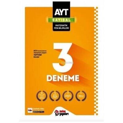 AYT Sayısal 3'lü Deneme - 1