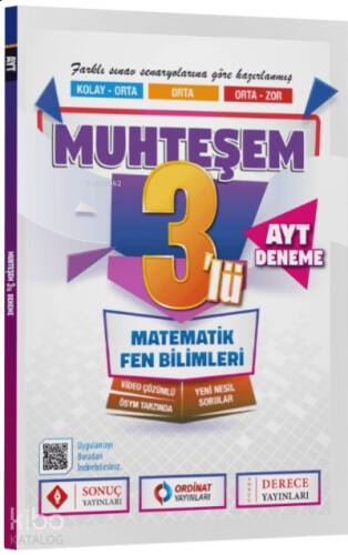 AYT Sayısal Muhteşem 3'lü Deneme - 1