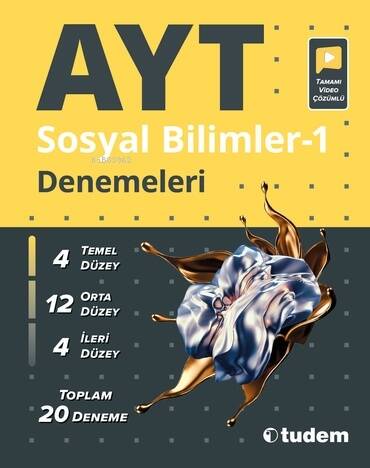 Ayt Sosyal Bilimler-1 Denemeleri (20 Li) - 1