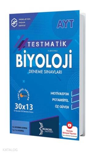 AYT Testmatik Biyoloji Deneme Sınavları - 1