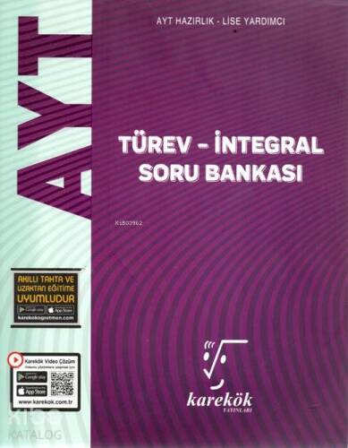 AYT Türev İntegral Soru Bankası 