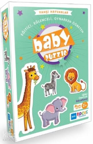 Baby Puzzle - Vahşi Hayvanlar;13 Parça - 1